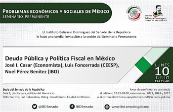 Seminario Permanente: Deuda Pública y Política Fiscal en México