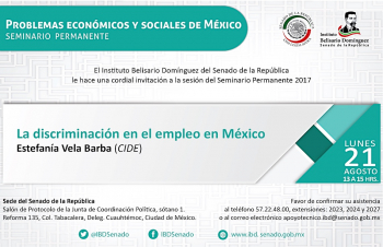 Seminario permanente: La discriminación en el empleo en México