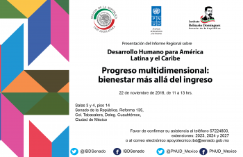 Presentación del Informe Regional sobre Desarrollo Humano para América Latina y el Caribe