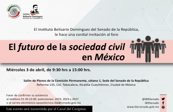 Foro: “El futuro de la sociedad civil en México”