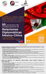 50 aniversario del establecimiento de Relaciones Diplomáticas México-China