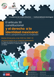 El artículo 30 constitucional y el derecho a la identidad mexicana: Retos y perspectivas para su ampliación