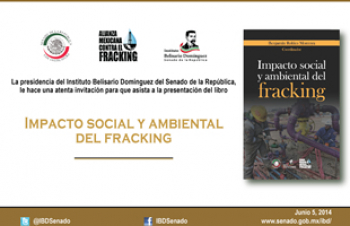 Presentación del libro “Impacto social y ambiental del fracking”.